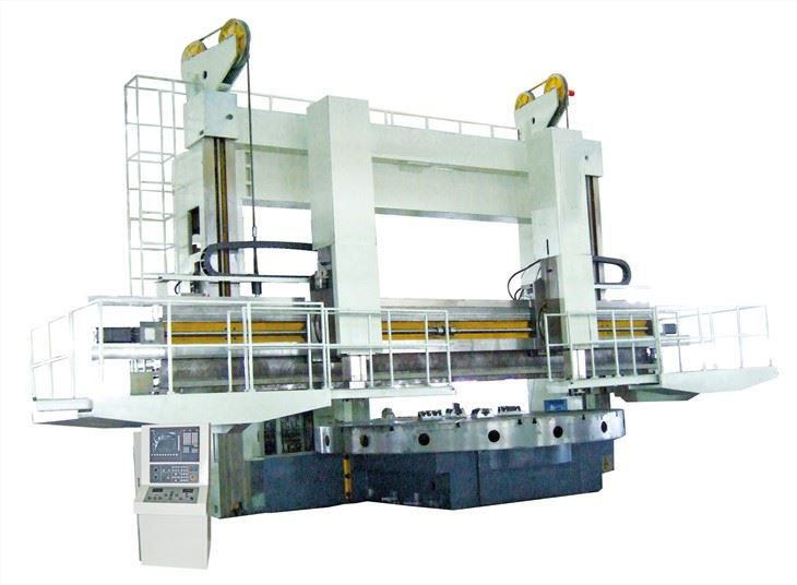 Double Column Vertical Lathe Machine 40tons